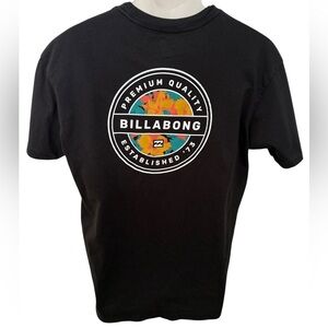 BILLABONG Hibiscus Surf Tropical Premium Tee Shirt Men XL